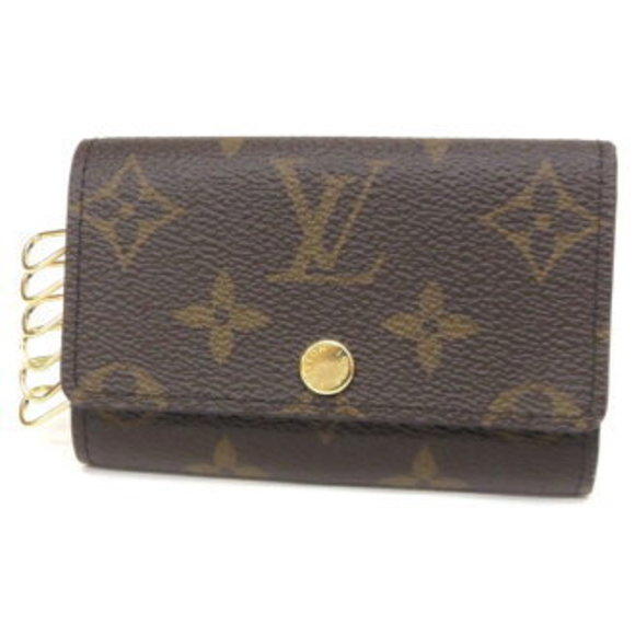 Louis Vuitton key case Monogram Fuchsia Multicle - Picture 1 of 3